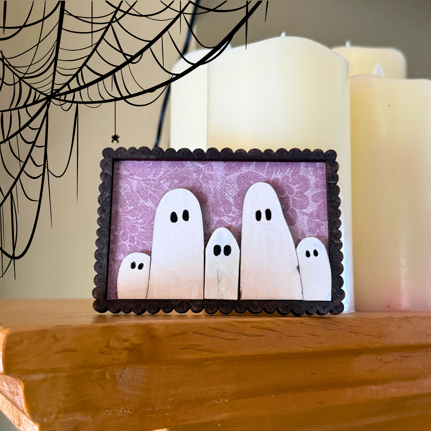 Spooky Ghost Portrait DIY Craft Kit