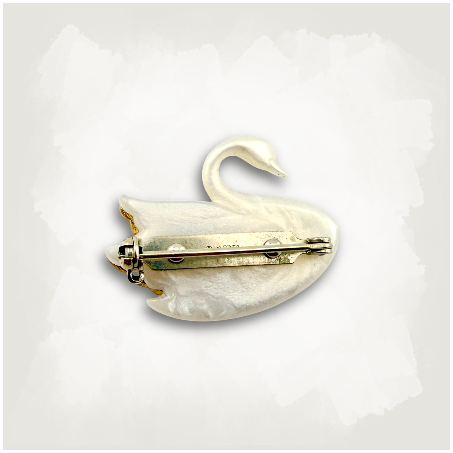 Vintage Avon Swan Pin