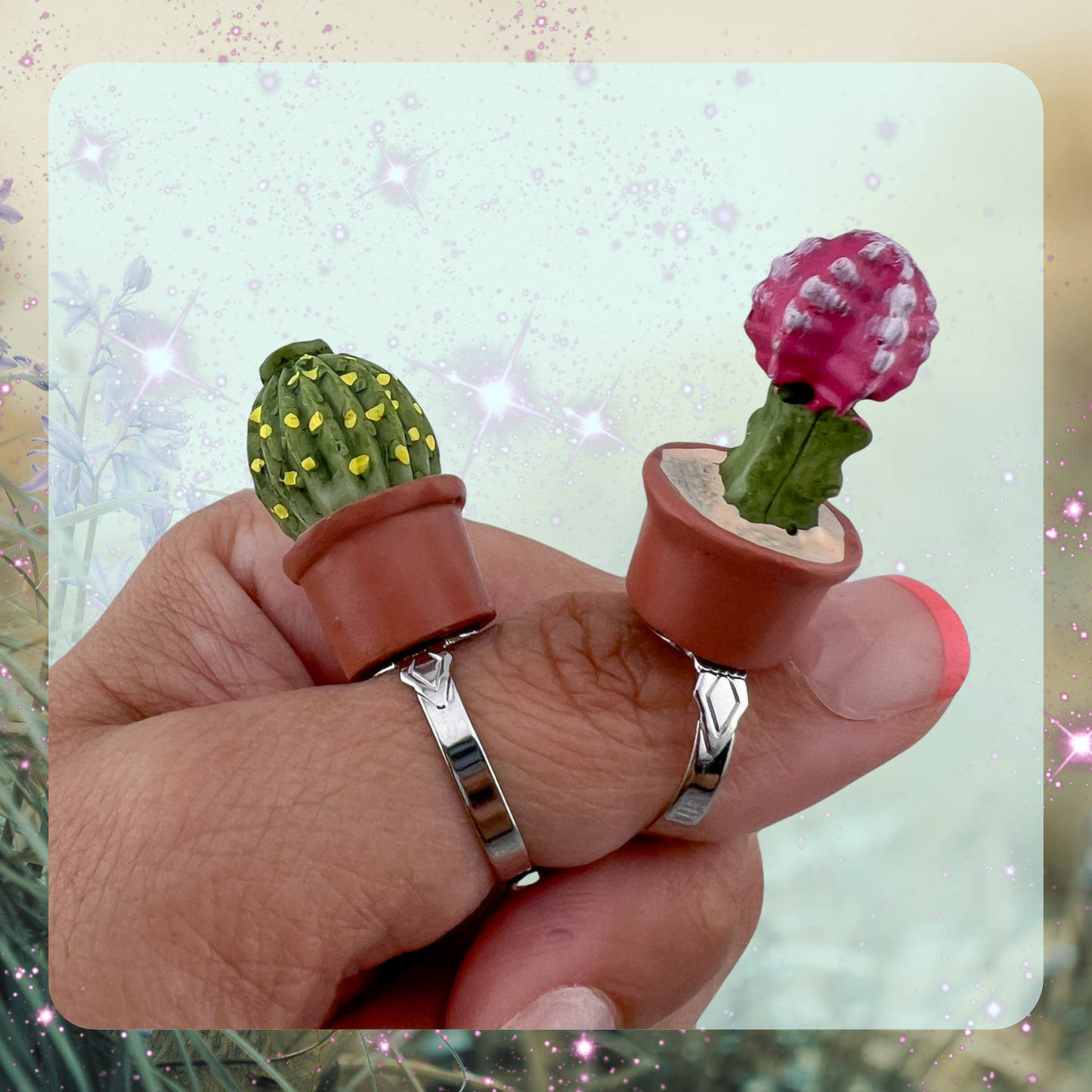 Mini Cactus Ring