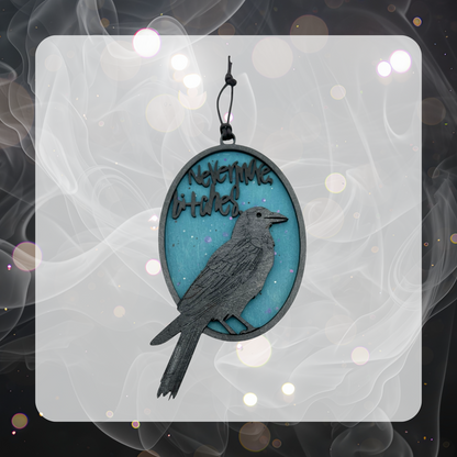 Edgar Allen Poe Ornaments Set