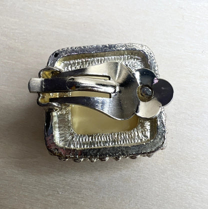 Vintage Lucky Elephant Clip-On Earrings