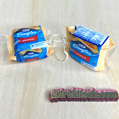 Cheese Slice Earrings