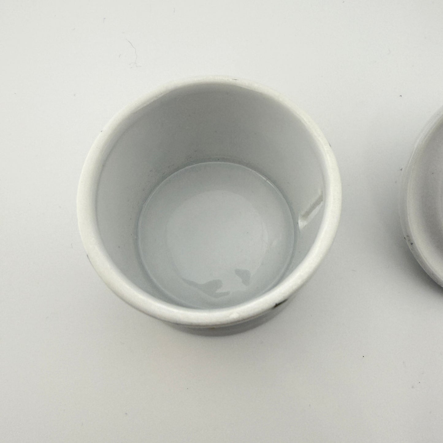 Vintage House of Prill Sunflower Porcelain Stamp Holder