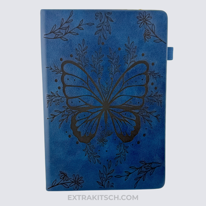 Butterfly Journal – Engraved Vegan Leather Notebook with Pen