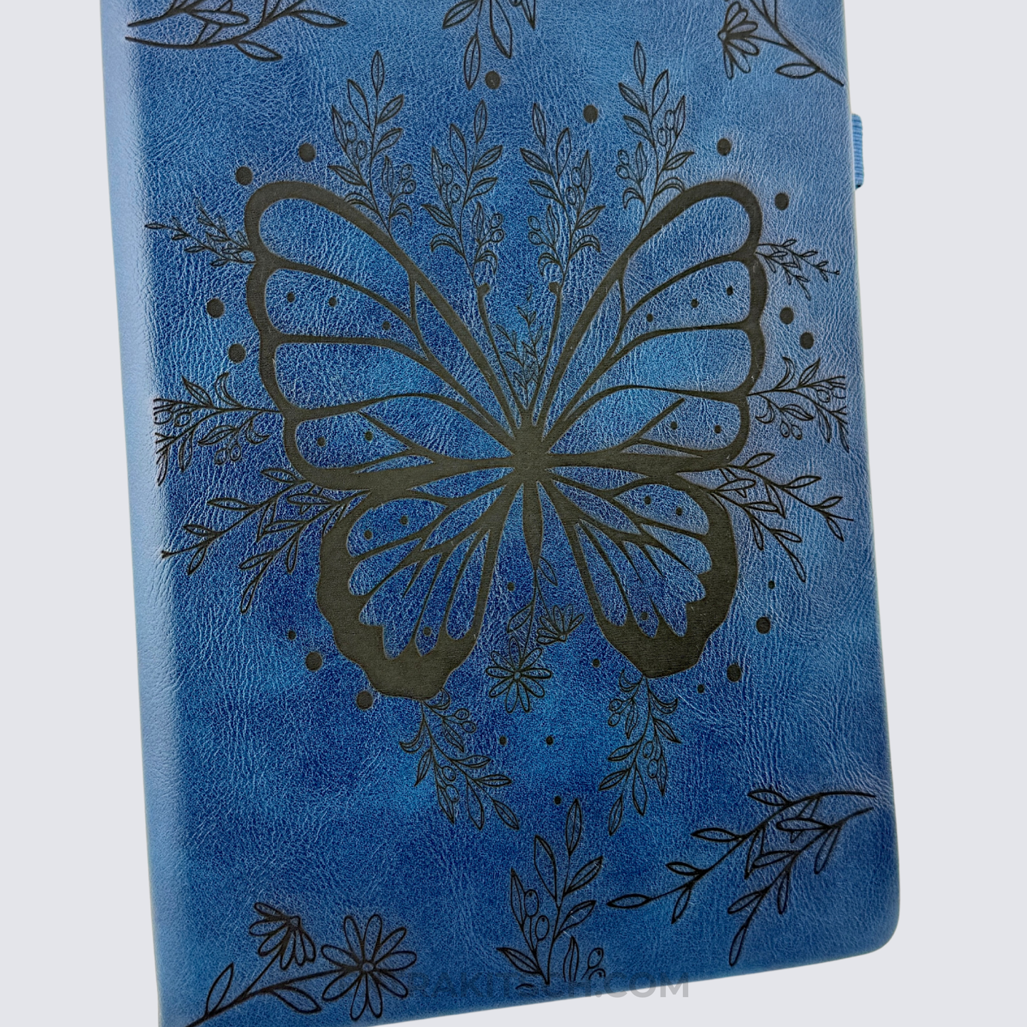 Butterfly Journal – Engraved Vegan Leather Notebook with Pen