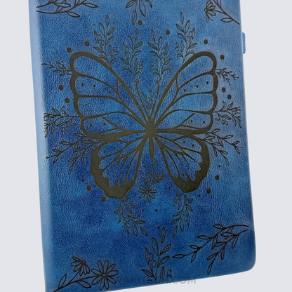 Butterfly Journal – Engraved Vegan Leather Notebook with Pen