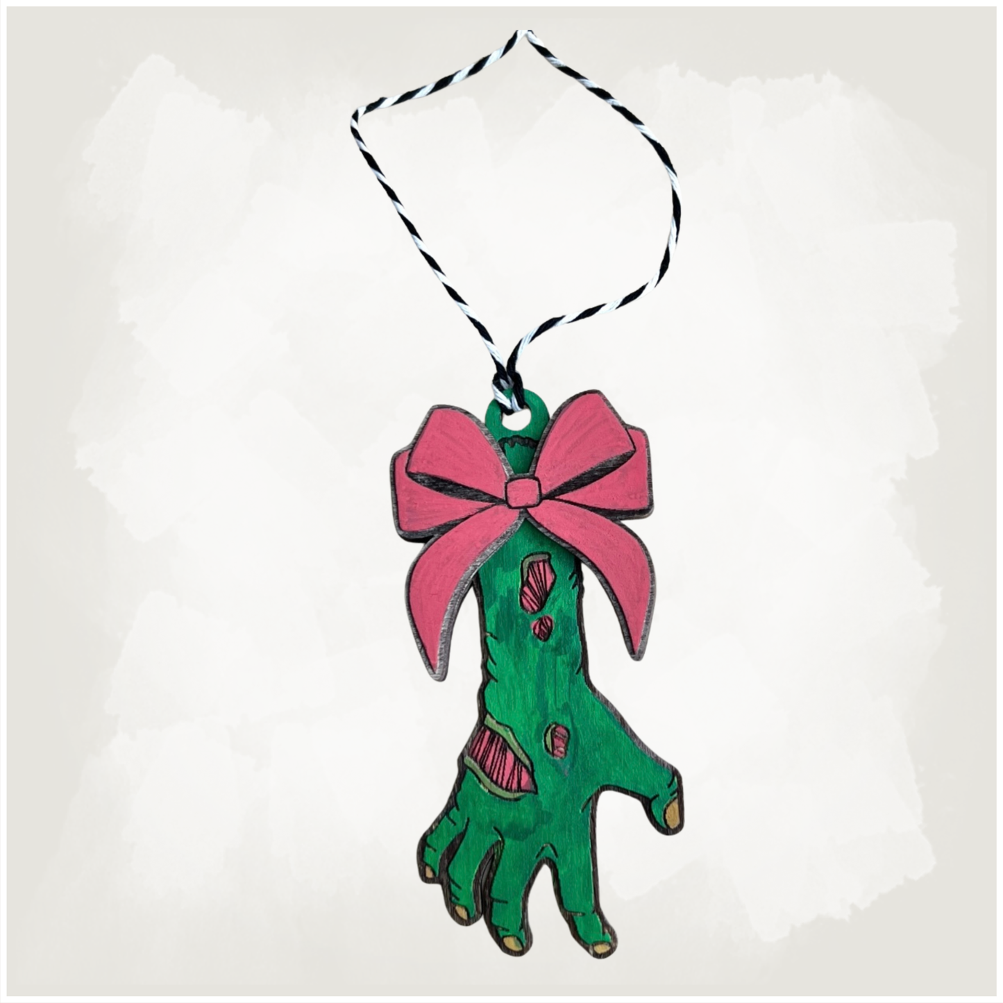 Horror Rotting Zombie Arm Creepmas Ornament