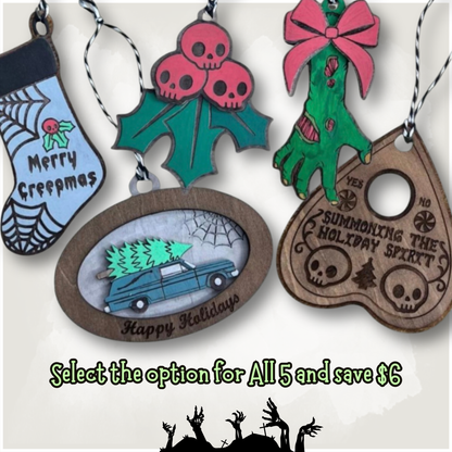 Creepmas Ornament Set