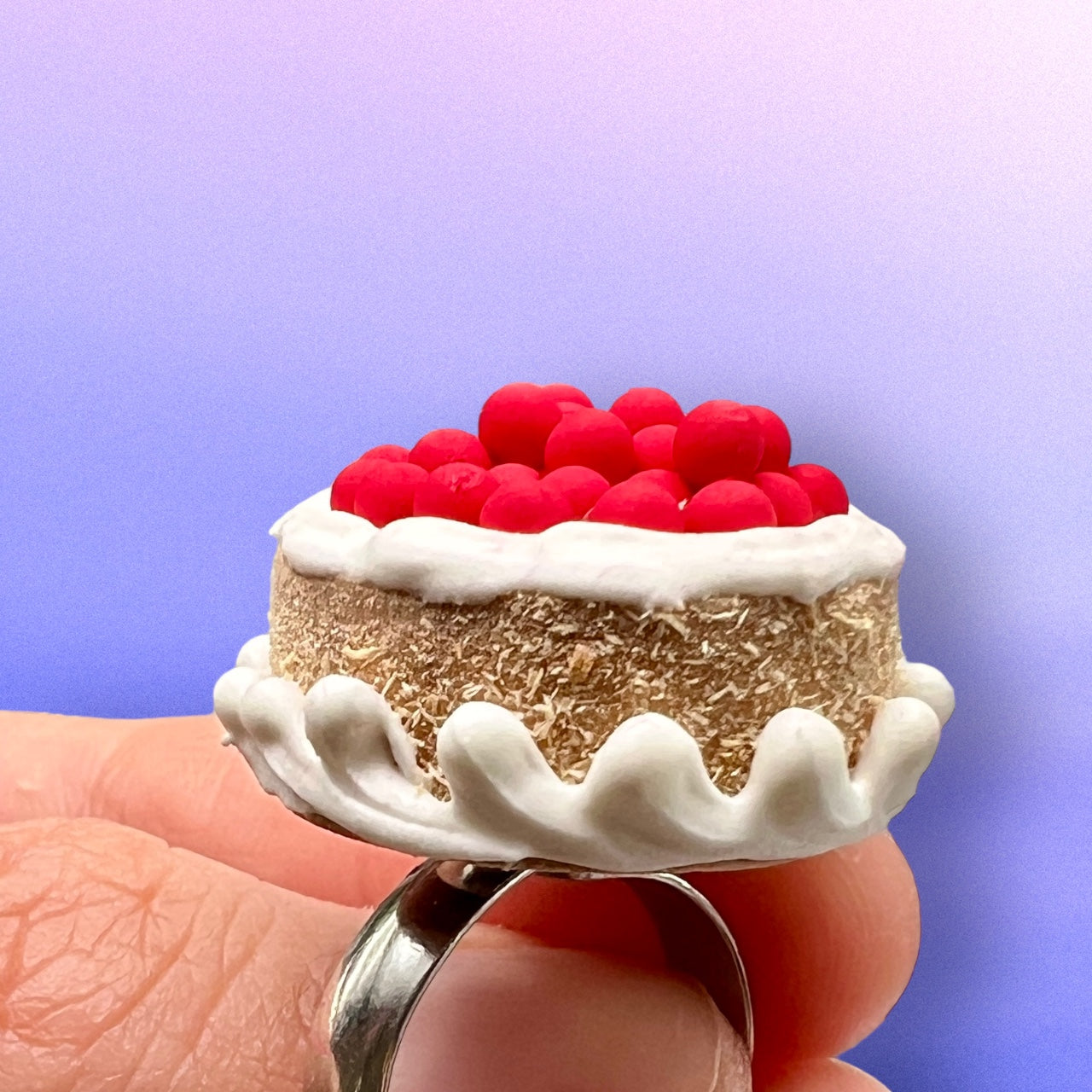 Gaudy Tea Party Cocktail Ring