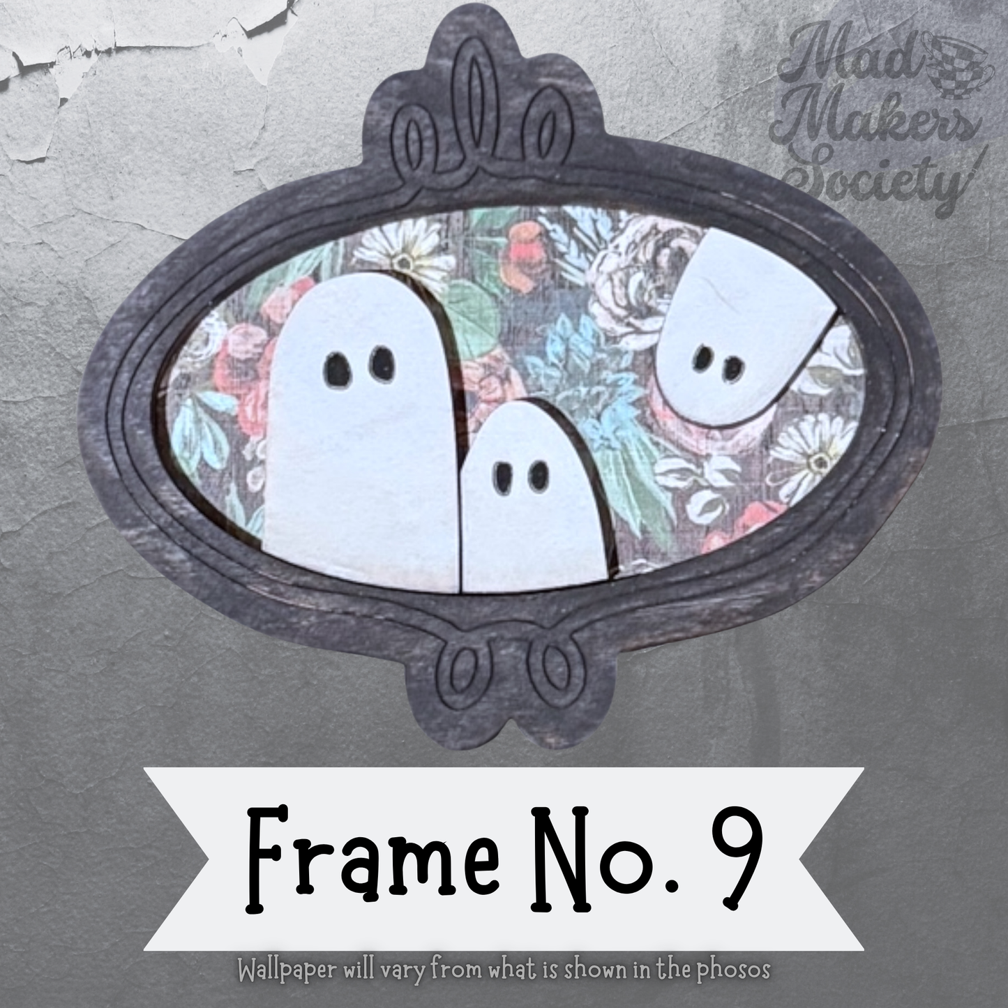 Spooky Ghost Portrait DIY Craft Kit