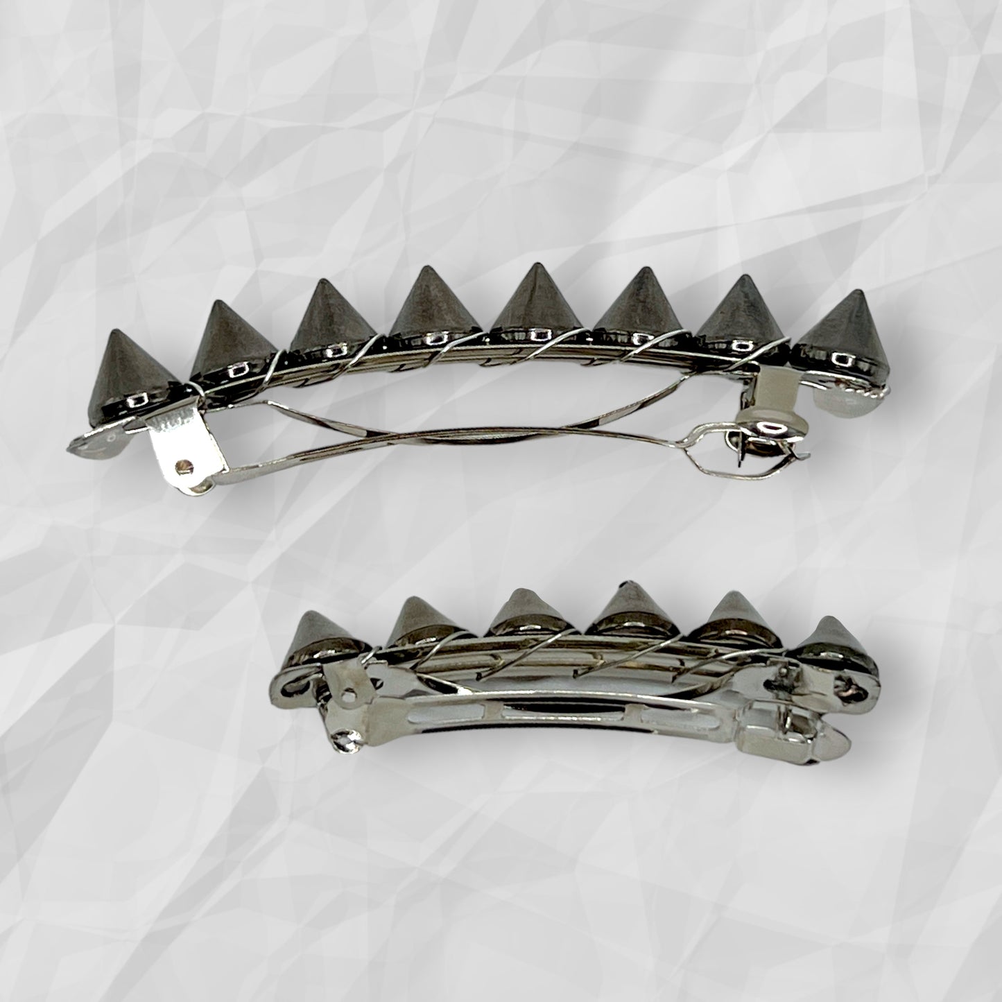 Spiky Y2K Gothic Hair Barrettes