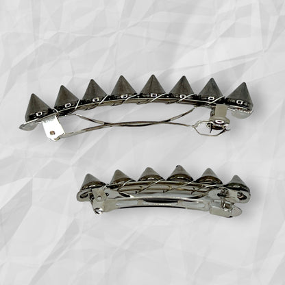 Spiky Y2K Gothic Hair Barrettes