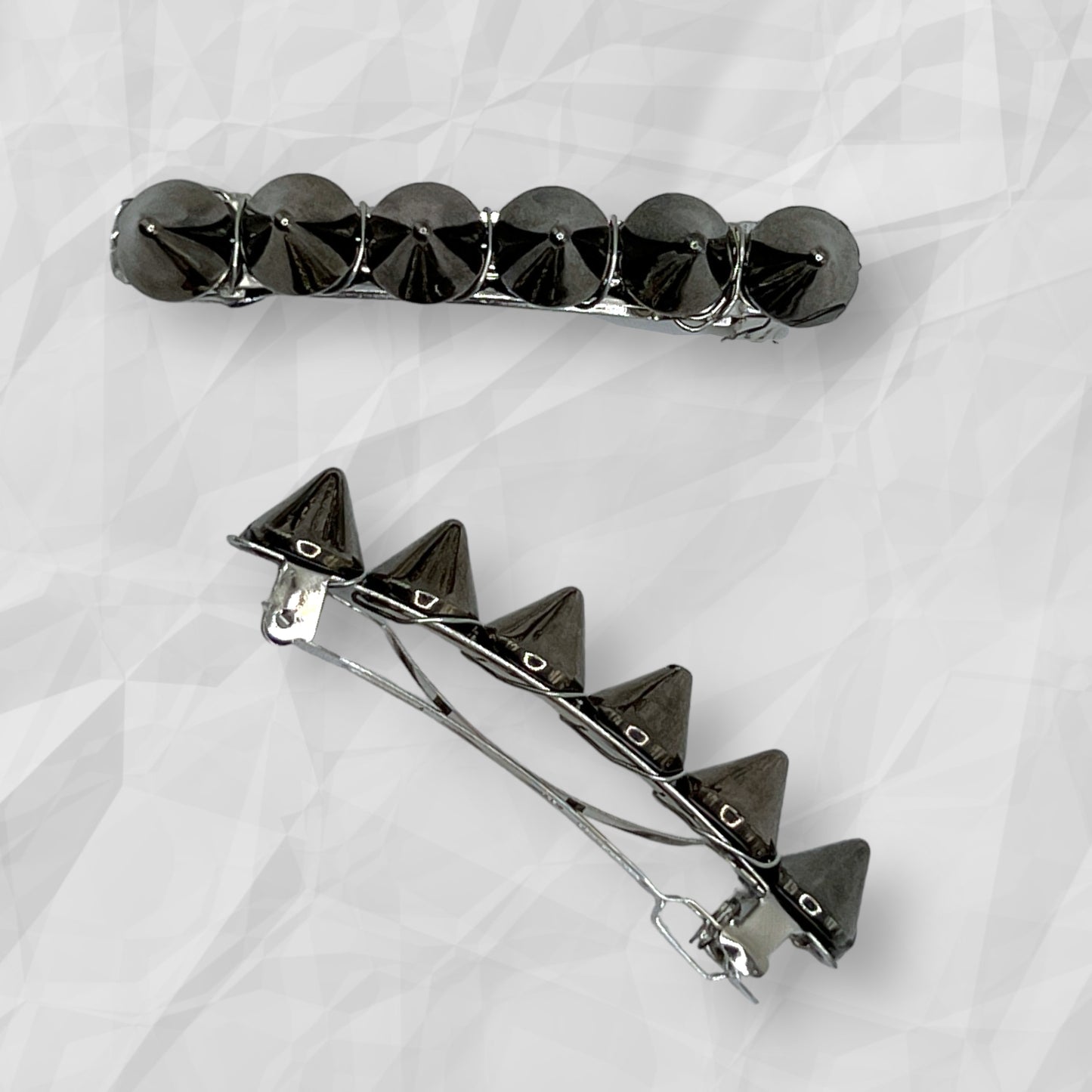 Spiky Y2K Gothic Hair Barrettes