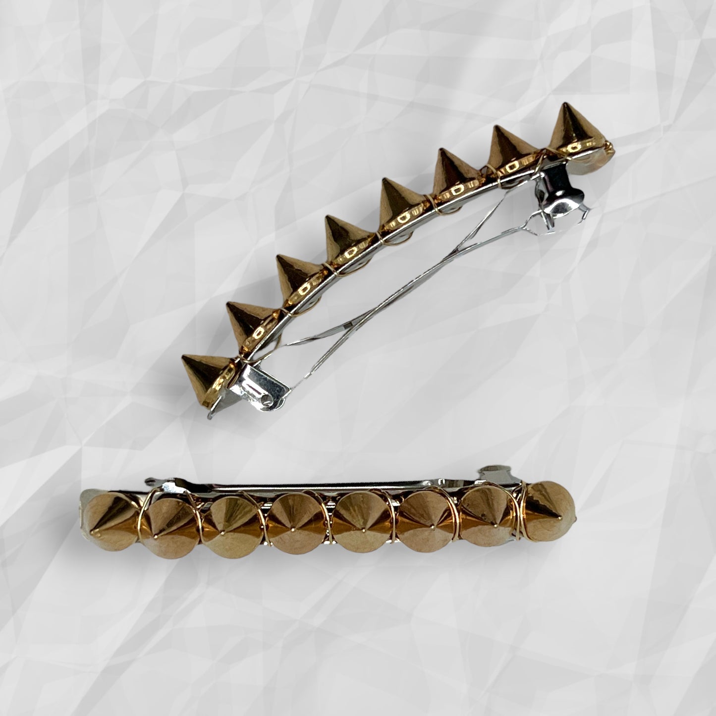 Spiky Y2K Gothic Hair Barrettes