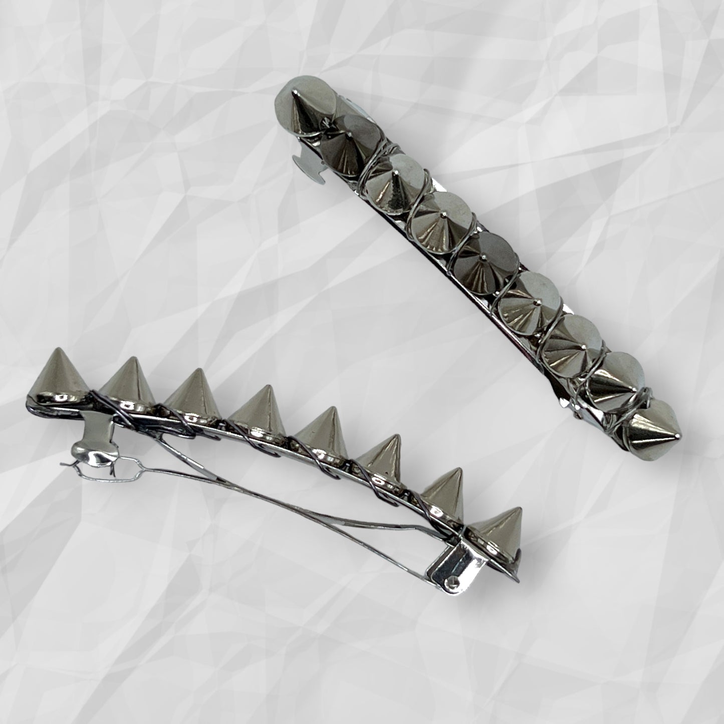 Spiky Y2K Gothic Hair Barrettes