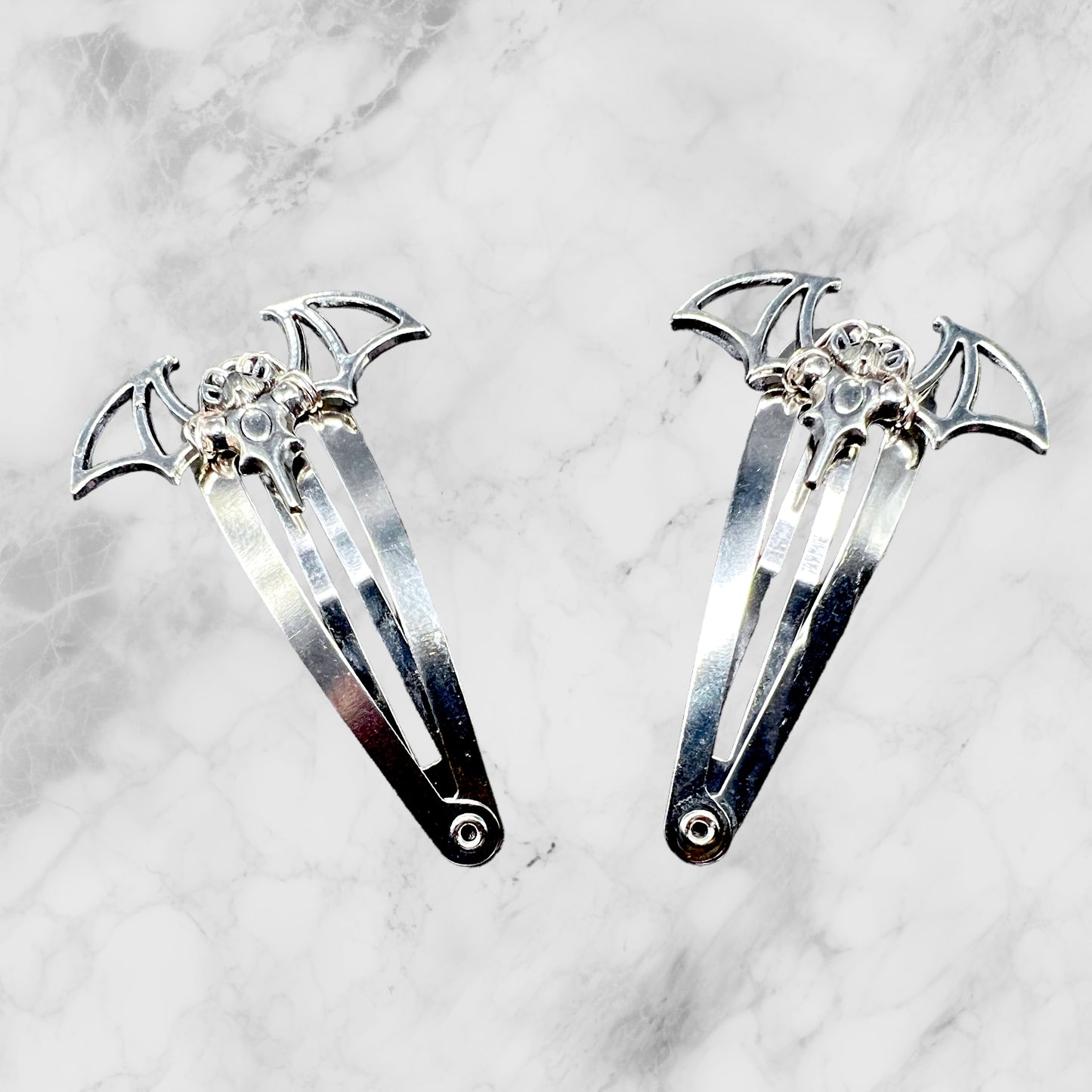 Gothic Bat Hair Clips