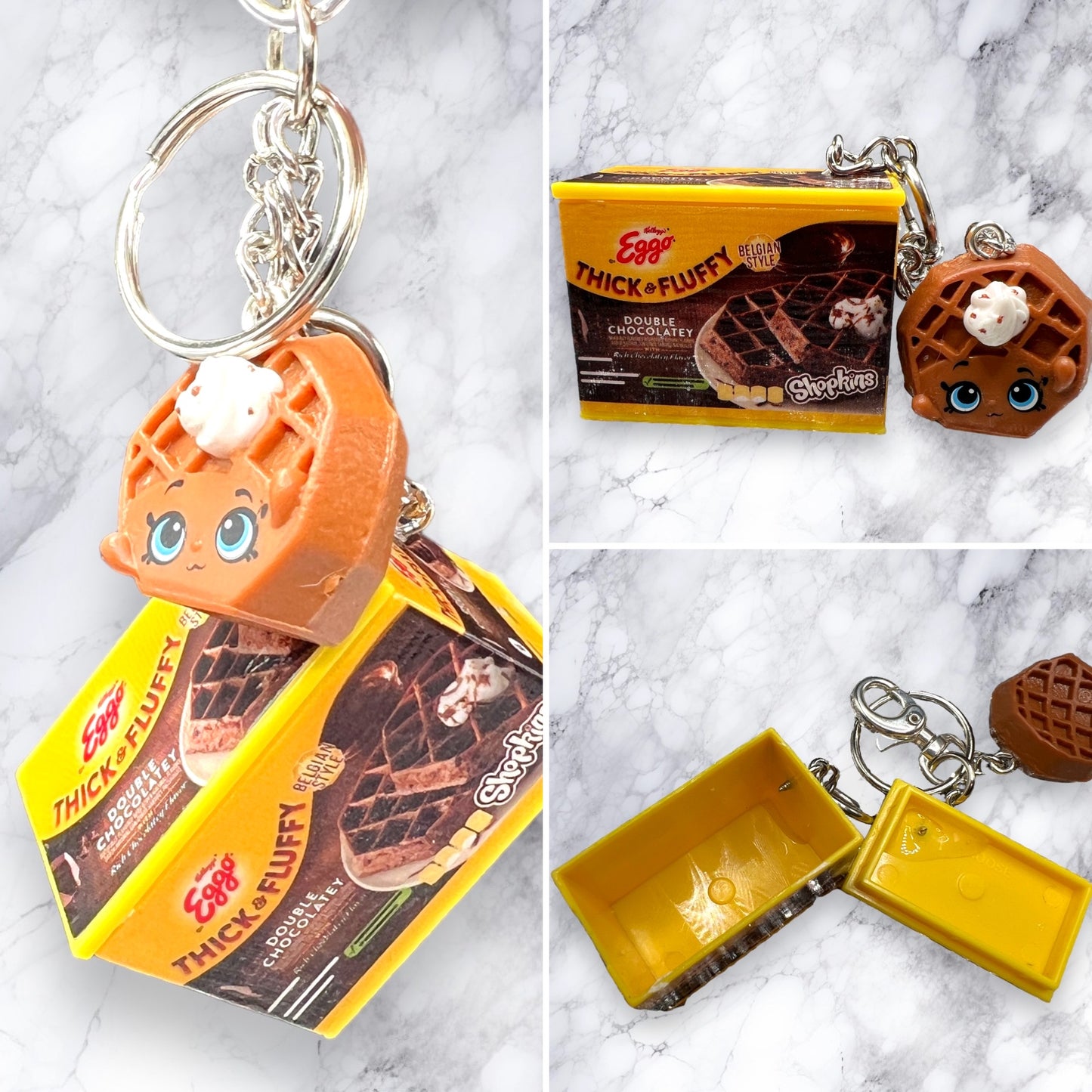 Mini Food Stash Keychains and Bag Charms