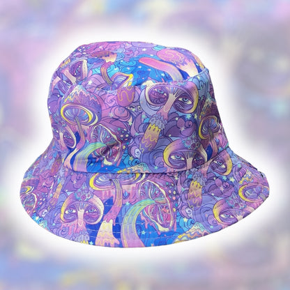 Magical Shrooms Trippy Bucket Hat 🍄