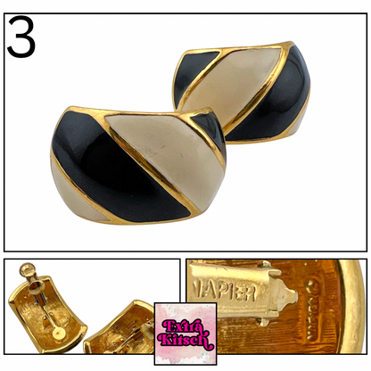 Vintage Napier Clip On Earrings