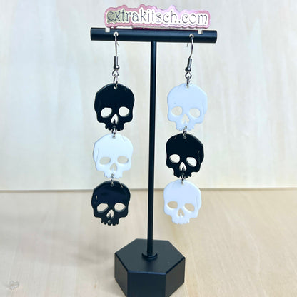 Skull Dangle Earrings