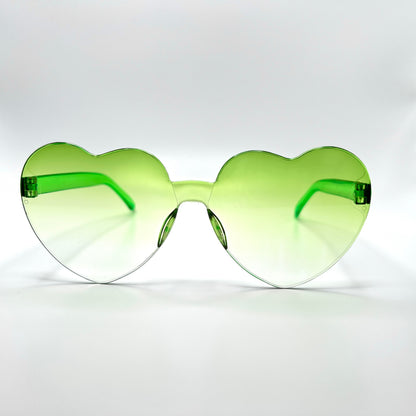 Summer Love Oversized Heart Sunglasses