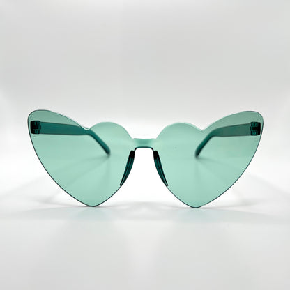 Summer Love Oversized Heart Sunglasses