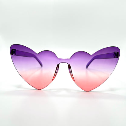 Summer Love Oversized Heart Sunglasses