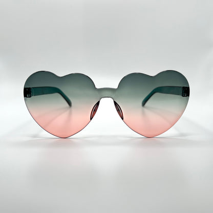 Summer Love Oversized Heart Sunglasses