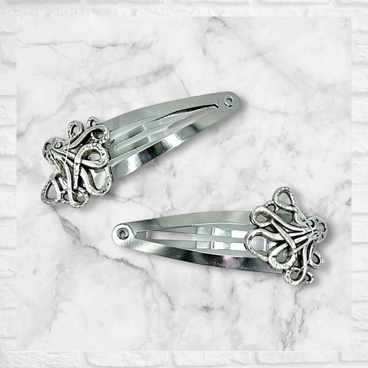 Octopus Tentacle Hair Clips