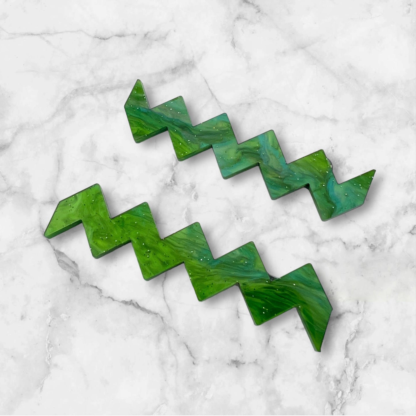 Zig Zag Y2K Kitsch Hair Pins